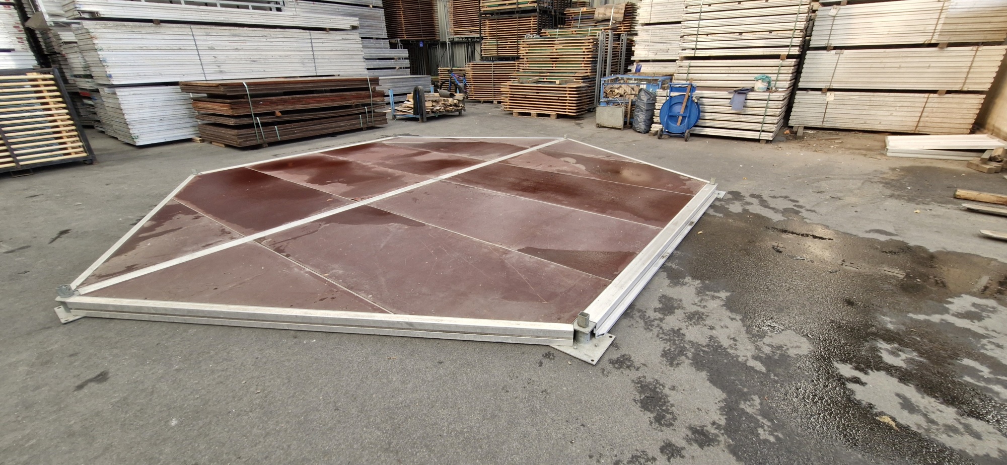 Kassettenfußboden für Pavillon 6 m